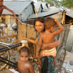 Young Kids Playing in Dhaka’s Slums (Photo Credit: Tithe Farhana)