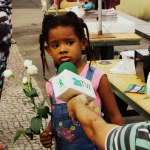 Little Girl is Interviewed in Rio