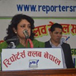 sujata-koirala-rishi-dhamala-reporters-club-nepal